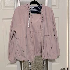 Light weight, pink jacket